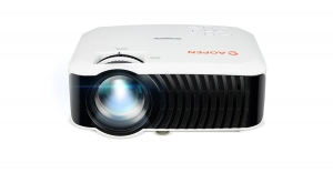 HD Projector AOPEN (by Acer) QH10 (MR.JRP11.001), DLP, 1280x720, 20000:1, 200 ANSI lm, 30000hrs (Eco), WiFi, USB, MicroSD, Multimedia Player: EDTV, HDTV, SDTV, Audio Line-out, HDMI, 3W Mono Speaker, Black, 1.2kg thumbnav 1