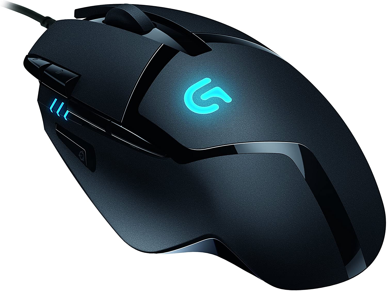Logitech Gaming Mouse G402 Hyperion Fury, High-speed, 8 Programmable buttons, 240-4000 dpi, Fusion Engine hybrid sensor, 1ms report rate photo 2