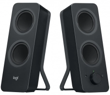 Logitech Z207 Bluetooth Speakers 2.0 ( RMS 5W, 2x2.5W), Stereo headphone jack, Black