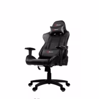 Gaming/Office Chair AROZZI Verona V2, Black/Black, PU Leather, max weight up to 100-105kg / height 160-180cm, Recline 165°, 1D Armrests, Head and Lumber cushions, Metal Frame, Nylon wheelbase, Gas Lift 4class, Small nylon casters, W-25.5kg