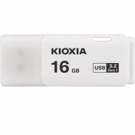 16GB USB3.2 Kioxia (Toshiba) TransMemory U301 White, Plastic, Small design (Read 70 MByte/s, Write 20 MByte/s) thumbnav 1