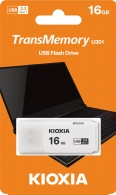 16GB USB3.2 Kioxia (Toshiba) TransMemory U301 White, Plastic, Small design (Read 70 MByte/s, Write 20 MByte/s) thumbnav 2