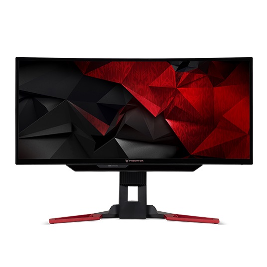 29.5" ACER VA LED Predator Z301CTB Curved UW-UXGA Black/Red (4ms, 21:9, 3000:1, 300cd, 2560x1080, 178°/178°, 200Hz Refresh Rate, DisplayPort, HDMI, USB Hub: 3 x USB3.0, Speakers 2 x 3W, Height Adjusment,) [UM.CZ1EE.T01] photo 1