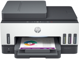 MFD CISS HP Smart Tank 790 A4, ADF35p, Duplex, Fax, White/Grey, up to 15/23ppm black 9/22ppm color, up to 4800x1200 dpi, Scan 1200x1200, Up to 3k p/m, 800Mhz, 128 Mb, 2" LCD, 60–250 g/m, 250p, Ethernet, 2.4/5GHz dual band Wi-Fi, Wi-Fi Direct, BLE  (3*GT53 thumbnav 1