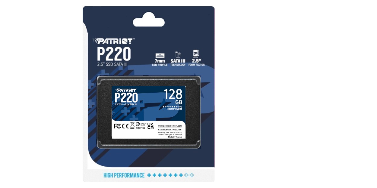 2,5" SSD Patriot P220 128GB photo 4