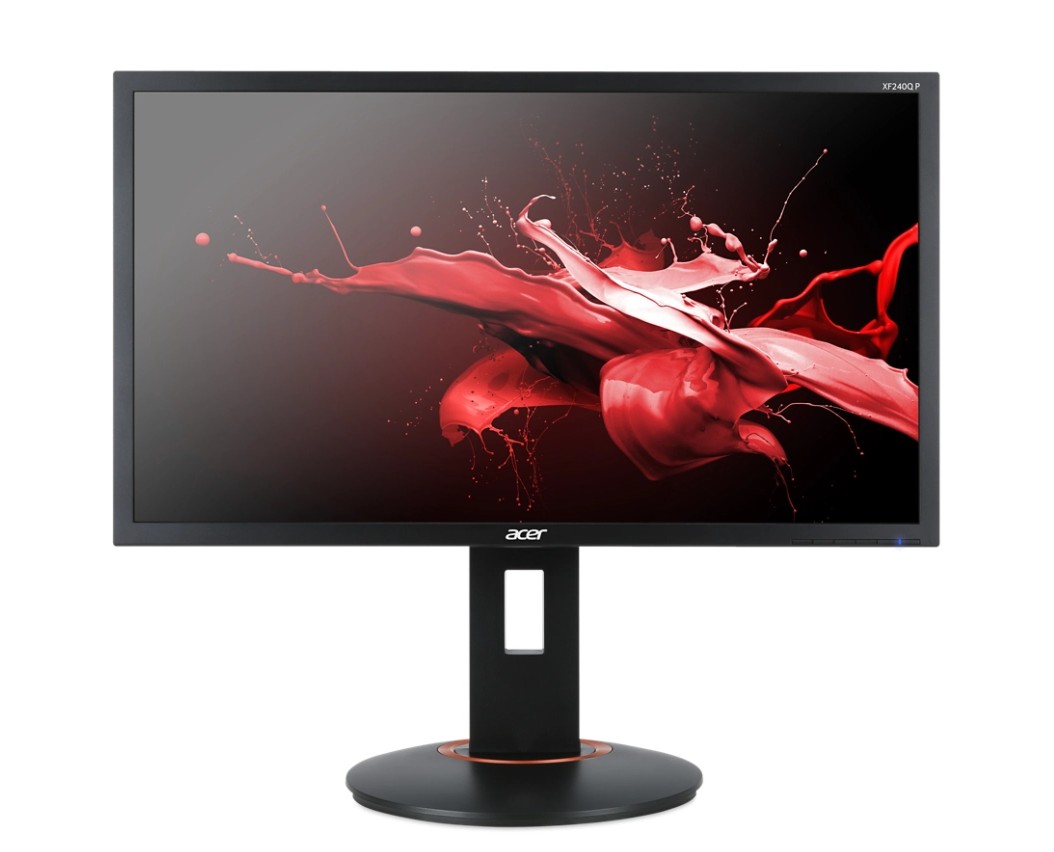 23.8" ACER LED Gaming XF240QS Black (1ms, 1000:1, 300cd, 1920x1080, 170°/160°, 144Hz Refresh Rate, 2xHDMI, DisplayPort, AMD FreeSync, Refresh Rate 165Hz, Height Adjustement, Pivot, VESA) [UM.UX0EE.S01] photo 1