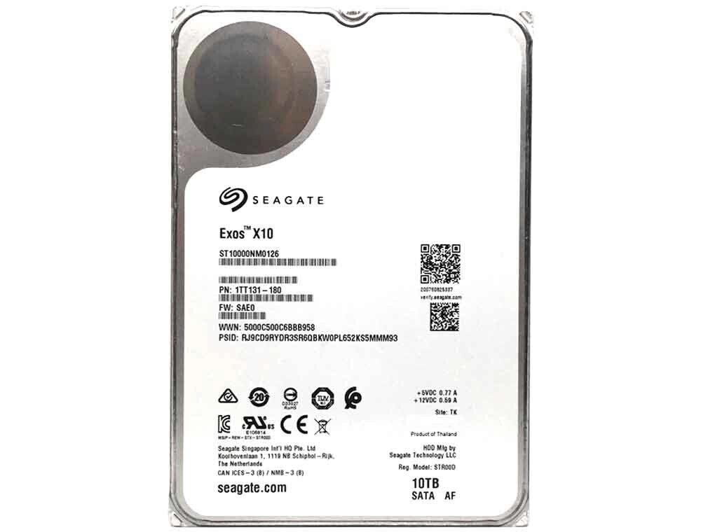 3.5” HDD Seagate Exos X10/ 10.0TB/ 7200rpm/ 256MB/ SATAIII
