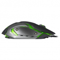 SVEN RX-G740 Gaming, Optical Mouse, 800/1200/1800/2400 dpi, 5+1 buttons (scroll wheel),  DPI switching modes, Two navigation buttons (Forward and Back), USB thumbnav 4