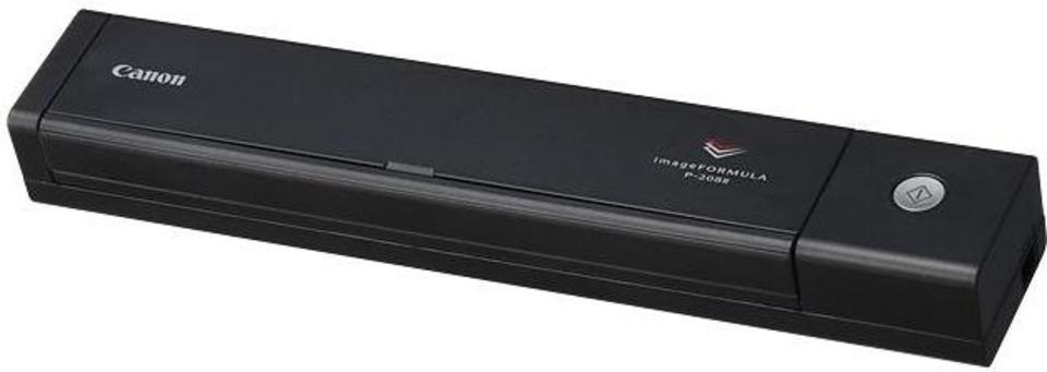 Document Scanner Canon P-208II (9704B003) USB, ADF (10 sheets - 50-80g/m2), 3-colour (RGB) LED, CMOS CIS 2 Line Sensor, Front/ Back/ Duplex, B&W 8ppm/16ipm - colour 8ppm/16ipm, 600x600dpi, 24-bit colour, Daily Duty Cycle: 100 scans/day, USB 2.0, W0.6kg photo 1
