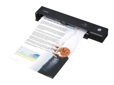 Document Scanner Canon P-208II (9704B003) USB, ADF (10 sheets - 50-80g/m2), 3-colour (RGB) LED, CMOS CIS 2 Line Sensor, Front/ Back/ Duplex, B&W 8ppm/16ipm - colour 8ppm/16ipm, 600x600dpi, 24-bit colour, Daily Duty Cycle: 100 scans/day, USB 2.0, W0.6kg photo 3