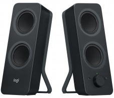 Logitech Z207 Bluetooth Speakers 2.0 ( RMS 5W, 2x2.5W), Stereo headphone jack, Black thumbnav 1