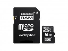 Карта памяти microSD Goodram M1AA / 90MBps/ 16GB+ SD adapter thumbnav 1