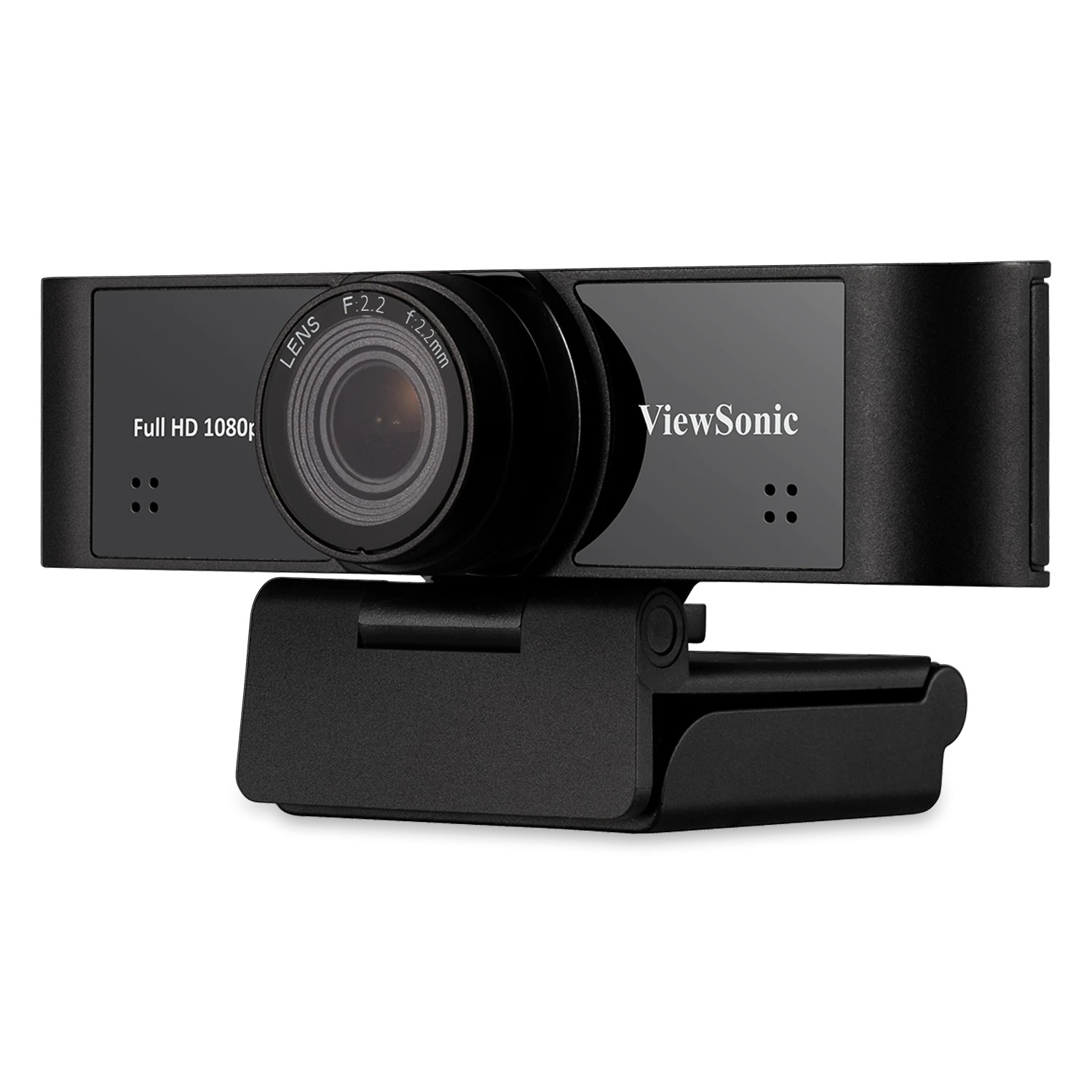 VIEWSONIC VB-CAM-001, Full HD Webcam, Sensor 2.07 Mpx CMOS, up to 1080p@30fps/25fps, Superior Clarity, Wide Field of View 110°, Exceptional Low-Light Performance F2.2, Flexible Mounting Options, Dual Integrated Microphones, Remarkable Sound photo 3