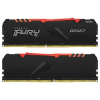 Memorie operativa Kingston FURY® Beast DDR4 RGB DDR4-3733 32GB (Kit of 2*16GB) thumbnav 1