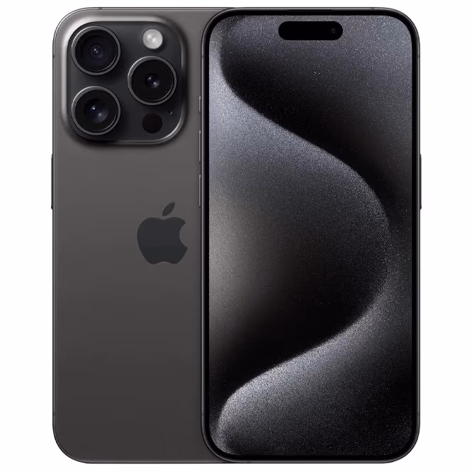 Smartphone Apple iPhone 15 Pro (A3102) / 8GB RAM / 128GB / Black Titanium 