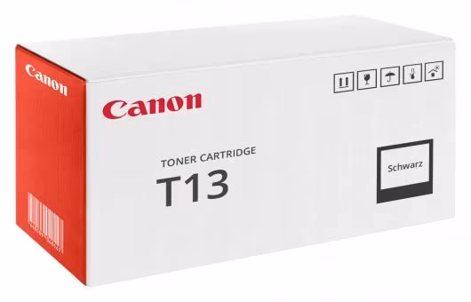 Toner Cartridge Canon T13 Black, for i-Sensys X 1440i, Yield 10,600 pages.