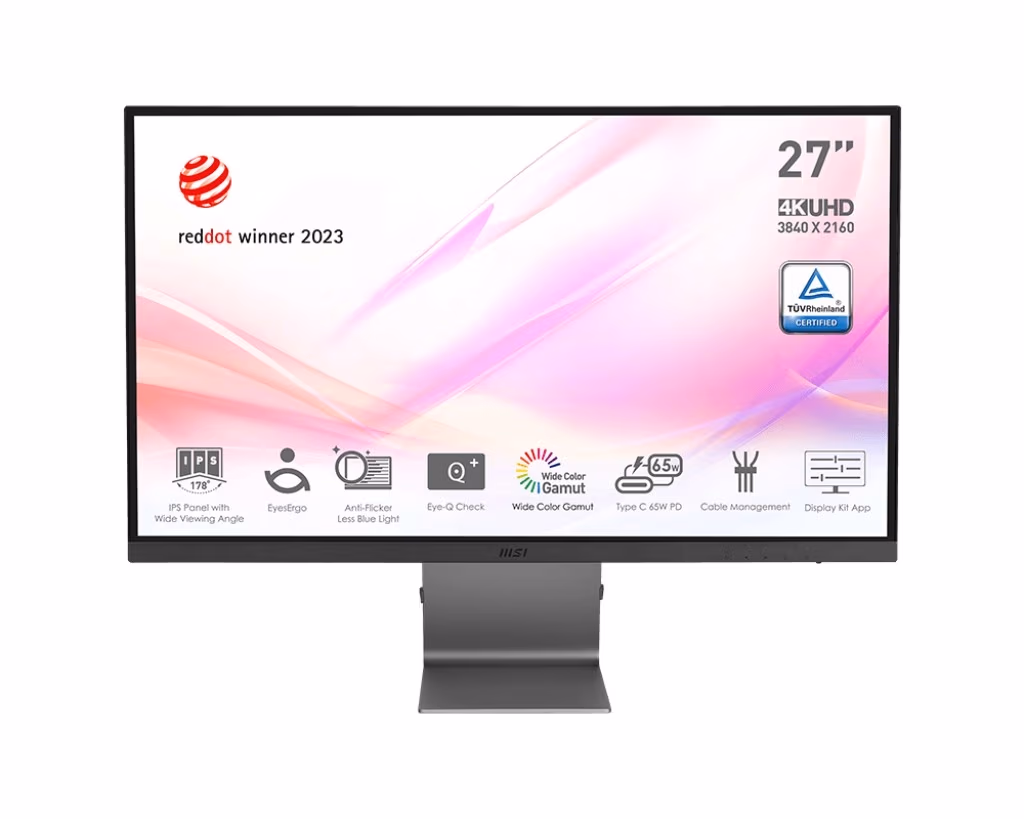 27.0" Монитор MSI Modern MD2412PW/ 4K/ 4ms/ Black 