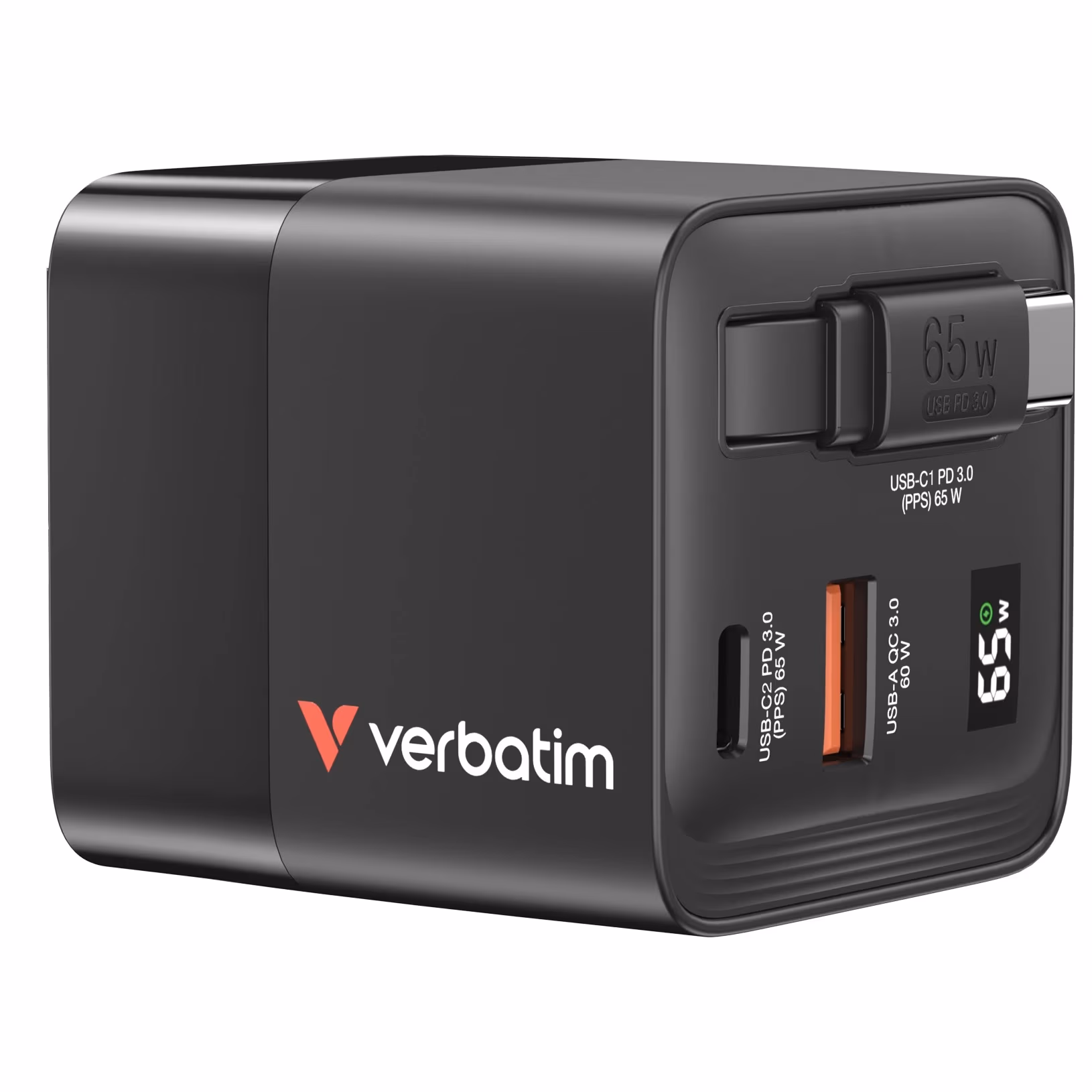 Incarcator USB Verbatim Mini GaN Charger 65W