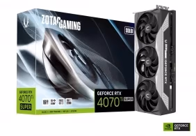 Placa video ZOTAC GeForce RTX 4070 Ti SUPER SOLID / 16GB / GDDR6X / 256bit