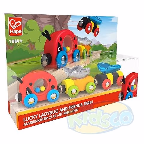 Hape E3806A Lucky Ladybug And Friends
