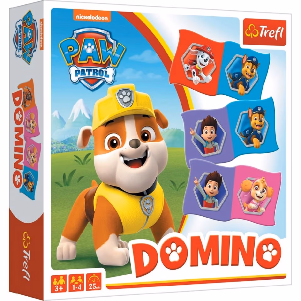 Trefl 1895 Game Domino Paw Patrol 