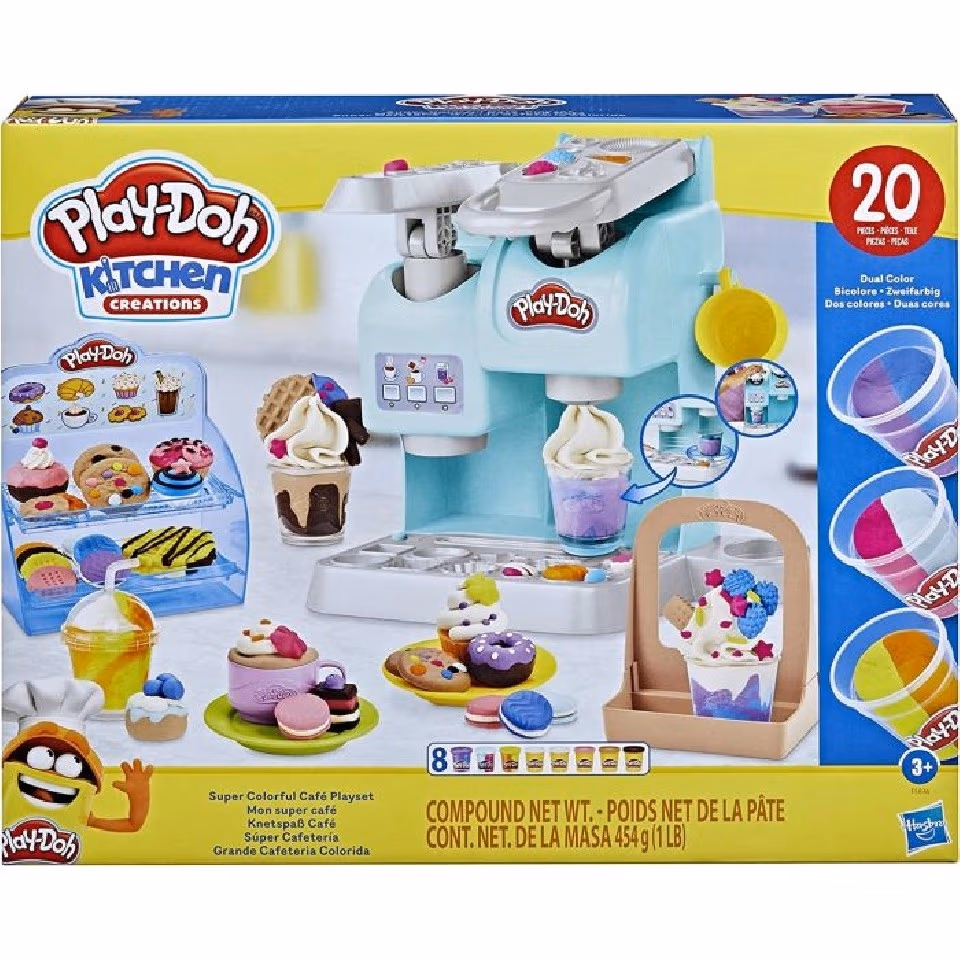 Play-Doh F5836 Super Colorful Cafe Playset