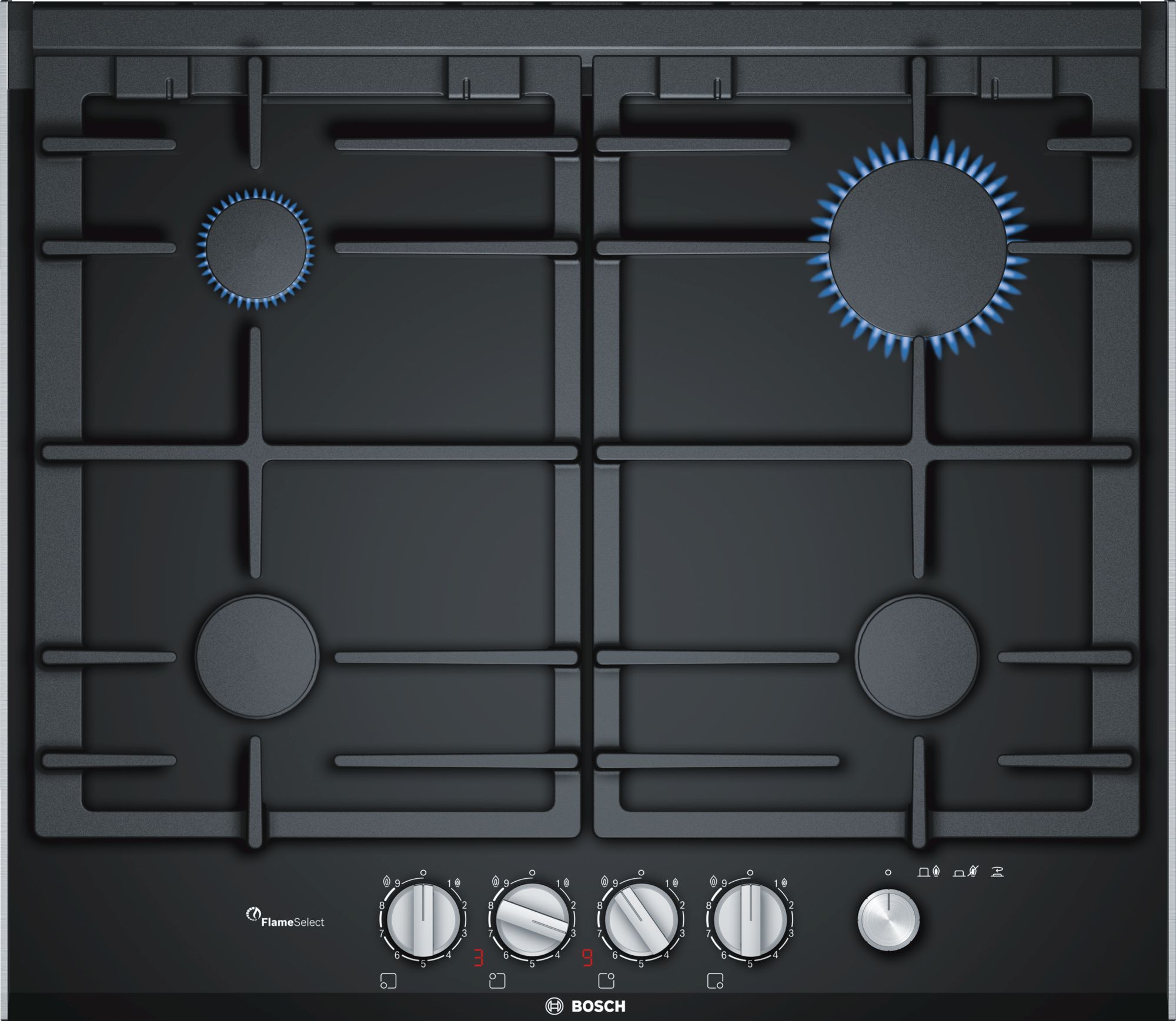 Встраиваемая  газовая панель Bosch PRP6A6N70 photo 1