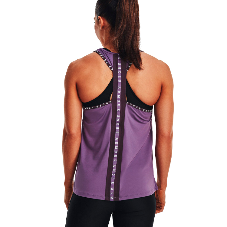 Майка Under Armour UA KNOCKOUT TANK / Женский / M / Фиолетовый photo 2