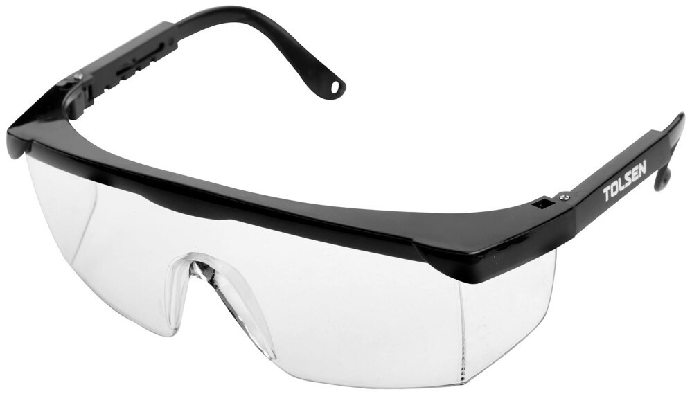 Ochelari de protectie transparenti reglabile Tolsen photo 1 Ochelari de protectie transparenti reglabile Tolsen photo 1