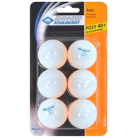 Set mingi pentru tenis de masa 6 buc Donic JADE 40+ WHITE thumbnav