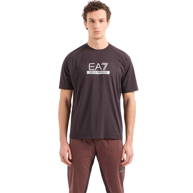 Tricou bărbătesc EA7 EMPORIO ARMANI T-Shirt S Maro photo 2