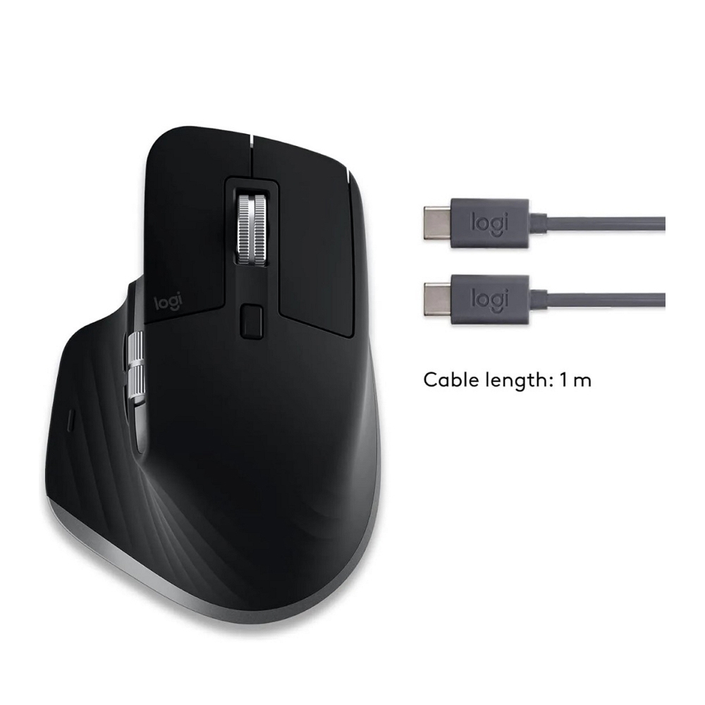 Mouse fara fir Logitech MX Master 3S for Mac (910-006571) Negru / Optic / Negru photo 7