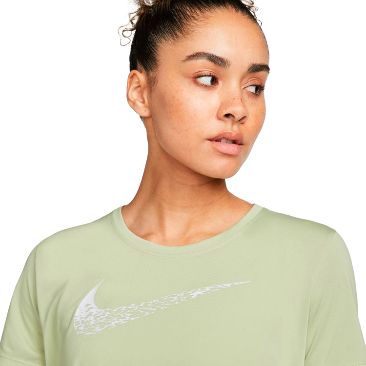 Tricou Nike W NK SWOOSH RUN SS TOP / Femei / S / Verde photo 3
