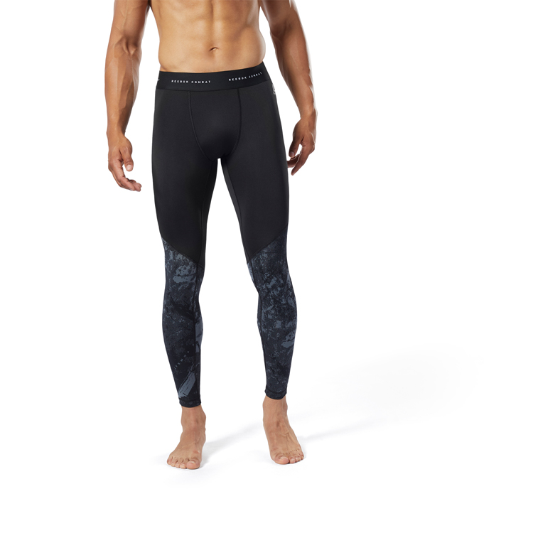 Легинсы Reebok CBT JACQUARD TIGHT S Черный Мужской photo 5
