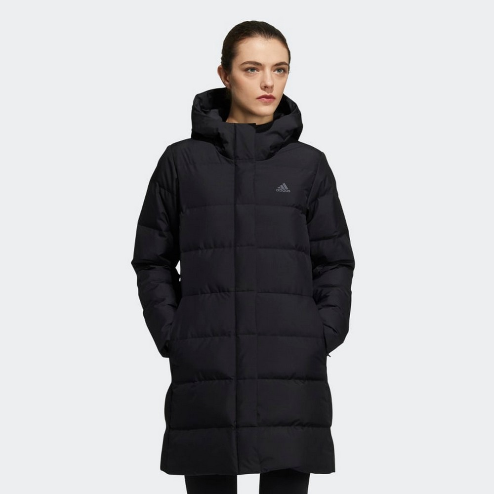 Куртка Adidas W MID DWN CO 40 Черный Женский photo 2