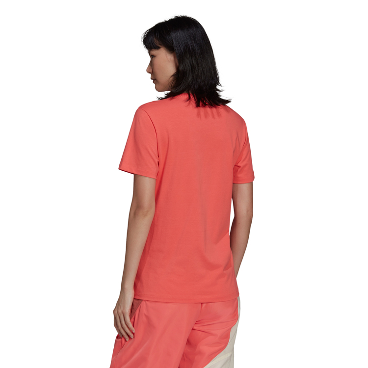 Tricou Adidas TREFOIL TEE    30 Roz Femei photo 2