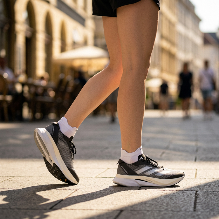 Кроссовки Adidas ADIZERO BOSTON 12 W / Женский / 38 / Черный photo 9