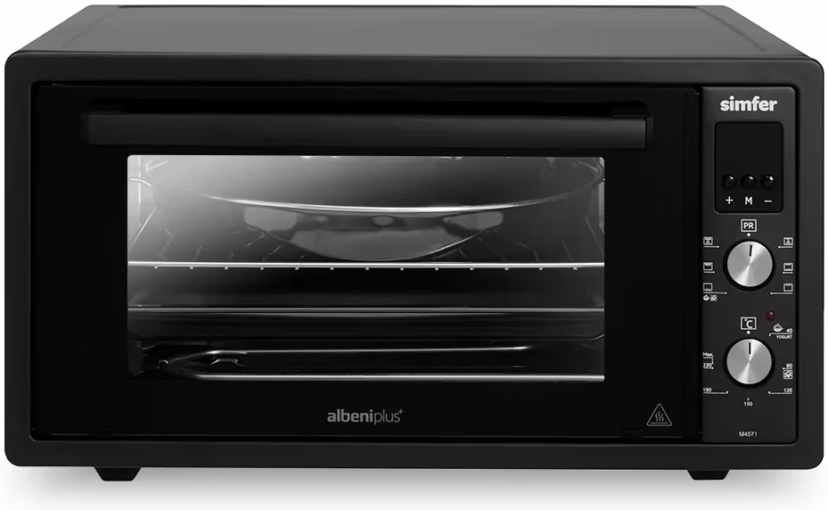 Cuptor electric Simfer M4571, 45 l, 1400 W, Negru 