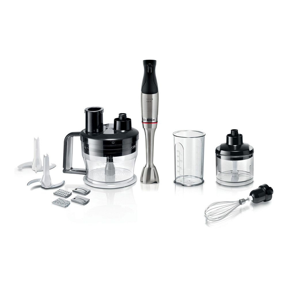 Blender Submersibil Bosch MSM6M871 Argintiu / Da viteze / 600 ml photo 1