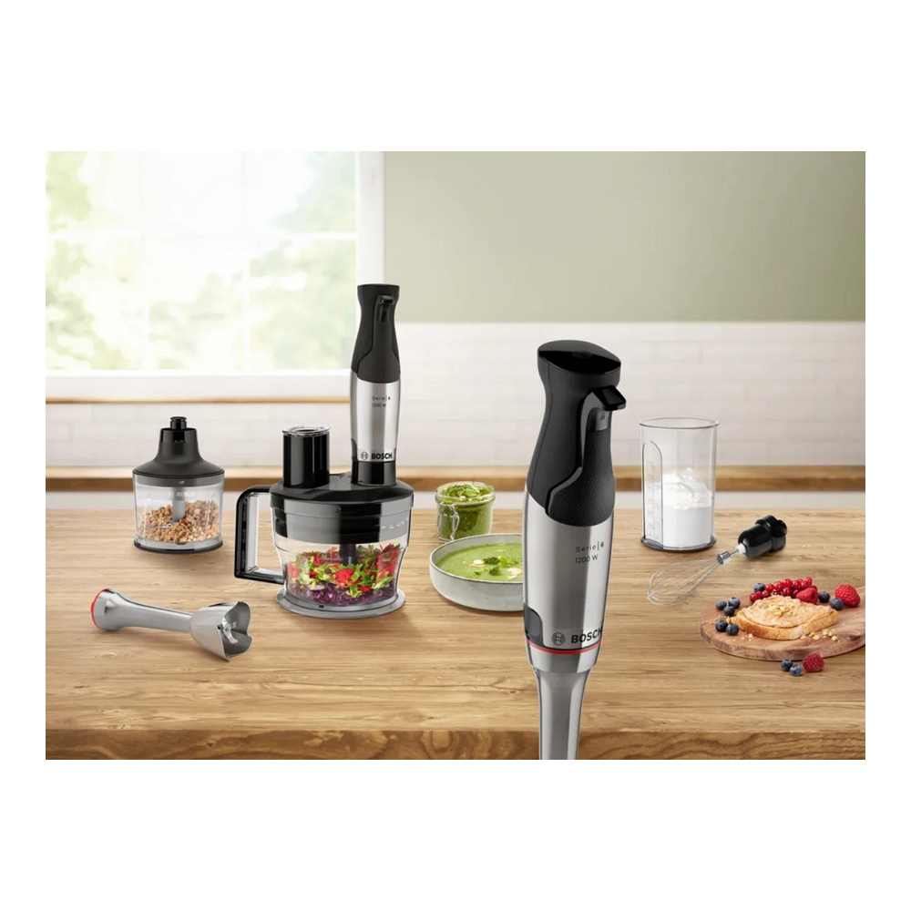Blender Submersibil Bosch MSM6M871 Argintiu / Da viteze / 600 ml photo 7
