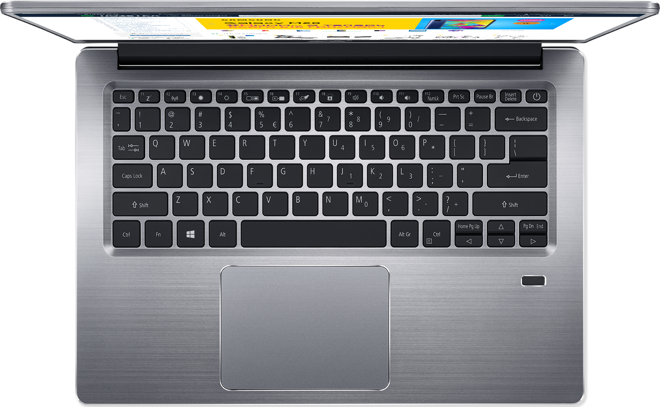 Ноутбук Acer Swift 3 Swift 3 Steel Gray (NX.HJFEU.007) 14” / 8 ГБ / 512 ГБ / Core i5 / UHD Graphics 620 / Серебристый photo 2