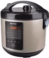 Мультиварка Vitek VT-4271, 900 Вт, 20 программ, Мокко