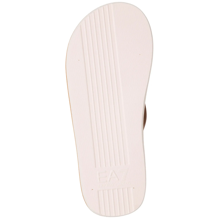 Шлепанцы EA7 EMPORIO ARMANI WATER SPORTS OVERSIZ / Женский / 36 / Бежевый photo 4