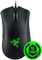 RAZER DeathAdder Essential / Ergonomic Gaming Mouse, 6400dpi, 5 buttons, Optical sensor 4G, Green color lighting, Ultrapolling, Razer Synapse 3, USB
