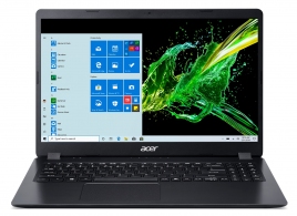 ACER Aspire A315-56 Shale Black (NX.HS5EU.00K) 15.6" FHD (Intel Core i3-1005G1 2xCore 1.2-3.4GHz, 8GB (4GB onboard+4GB) DDR4 RAM, 256GB PCIe NVMe SSD, Intel UHD Graphics, w/o DVD, WiFi-AC/BT, RJ-45, 2cell, 0.3MP webcam, RUS, Linux, 1.9kg) thumbnav 1