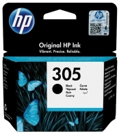 HP 305 (3YM61AE) Black Original Ink for HP DeskJet 2710, HP DeskJet 2720 ,HP DeskJet 2721, HP DeskJet 2722, HP DeskJet 2723, HP DeskJet 2724, HP DeskJet Plus 4110,HP DeskJet Plus 4120, 120 pages