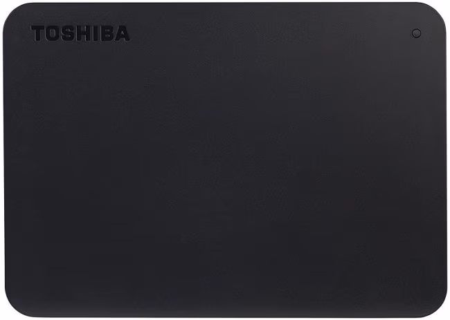 2.5" External HDD 4.0TB (USB3.0) Toshiba "Canvio Basics", Black, Matt finish 