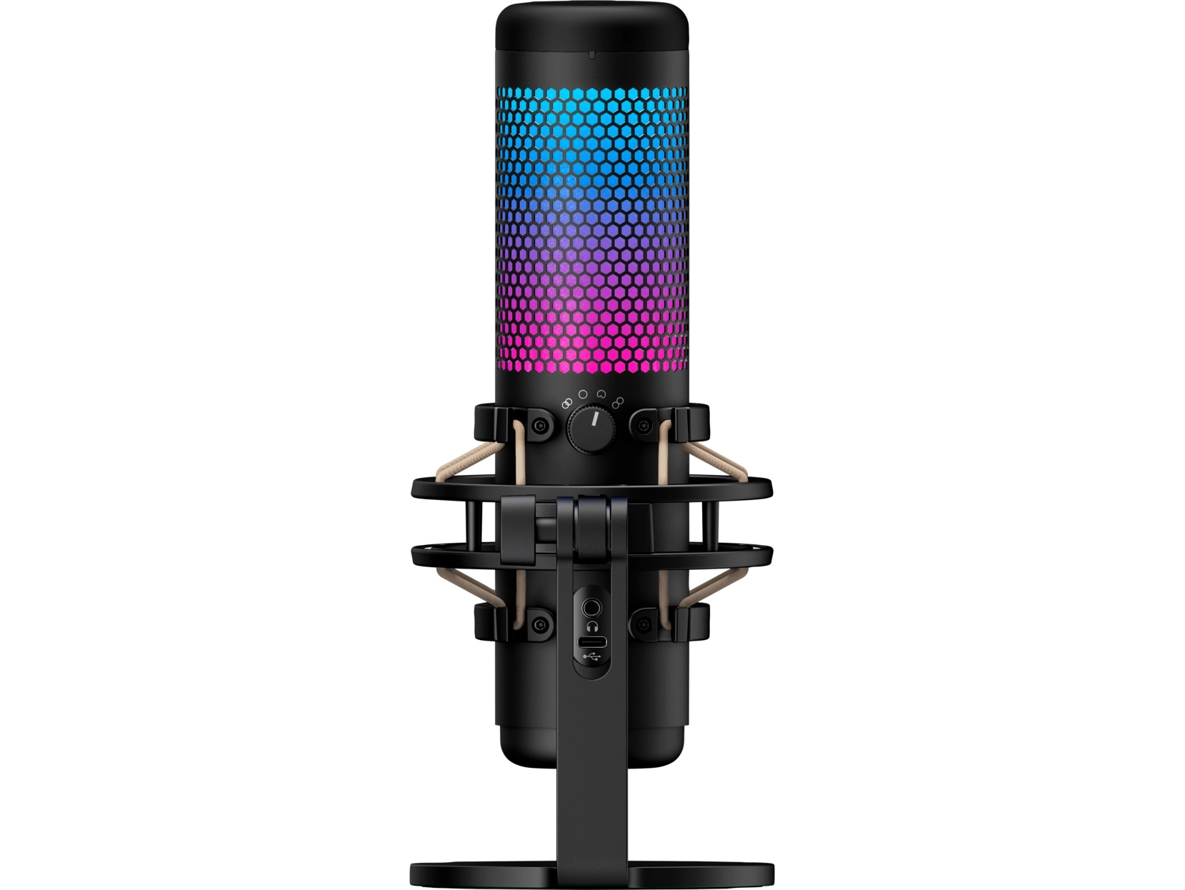 Microfon pentru streaming HyperX QuadCast S, RGB, [4P5P7AA]