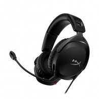 Headset  HyperX Cloud Stinger 2, Black, Immersive DTS Headphone:X Spatial Audio, Adjustable Rotating Earcups, Signature HX Comfort, Microphone built-in, Swivel-to-mute noise-cancelling mic, Frequency response: 10Hz–25,000 Hz, Cable length:2m, 3.5 jack