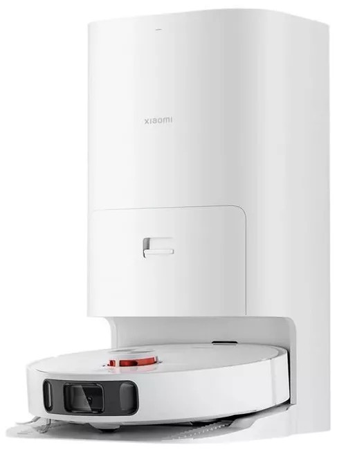 XIAOMI "X10" + Auto dumping station, EU, White, Robot Vacuum with Auto-Dumping Cleaning 2.0, Suction 4000pa, Sweep, Mop, Remote Control, Wi-Fi, Multi-Floor Mapping, Self Charging, Auto Dirt Disposal, Dust Box Capacity: 3L, Working Time: 180m, Maximum area photo 1